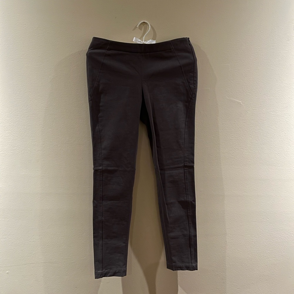 Brunello Cucinelli Gray Cropped Ankle Pants